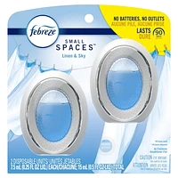 Febreze Small Spaces Air Freshener Linen & Sky Scent, ., 15ML