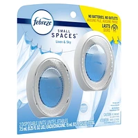 Febreze Small Spaces Air Freshener Linen & Sky Scent, ., 15ML