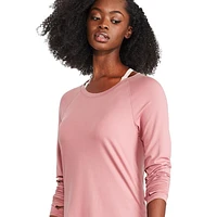 Athletic Works Women's Long Sleeve Tee, Sizes XS-XXL