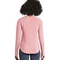 Athletic Works Women's Long Sleeve Tee, Sizes XS-XXL