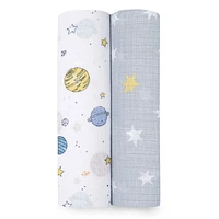 Aden + Anais™ Essentials 2-Pack Swaddles - Cotton Muslin