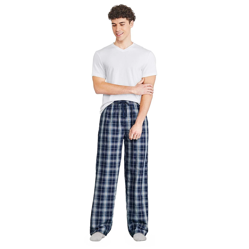 Pantalon de nuit en popeline George pour hommes