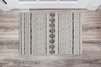 Mirage Novi Cream & Grey 2' x 3' Accent Rug