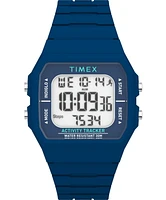 Montre Timex 40 mm suivi des pas et activités bracelet en silicone