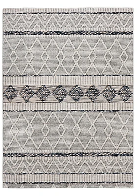 Mirage Novi Cream & Grey 2' x 3' Accent Rug