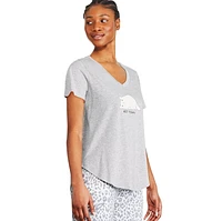 T-shirt de nuit avec imprimé graphique George pour femmes