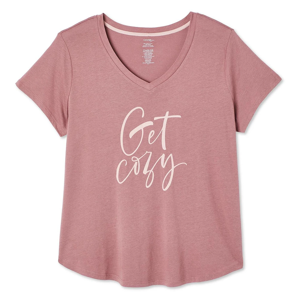 George Women's Graphic Sleep Tee