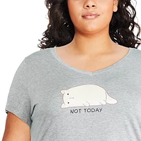 George Women's Graphic Sleep Tee