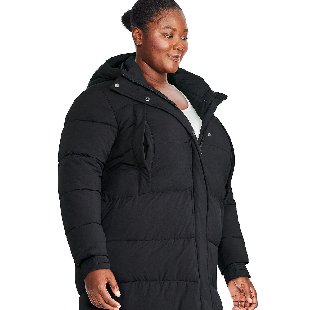 George Plus Women's Long Puffer Jacket