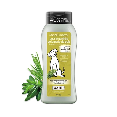 Shampooing pour le contrôle de la perte de poils pour chiens Wahl  - 700ml Contrôle la perte des poils