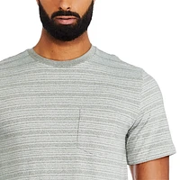 T-shirt avec poche George pour hommes Tailles P-TG