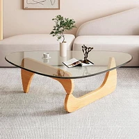 Heavenly Collection Natural Wood Appearance Coffee Table