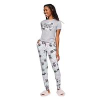 No Boundaries Women's Pajama 2-Piece Set