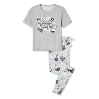 No Boundaries Women's Pajama 2-Piece Set