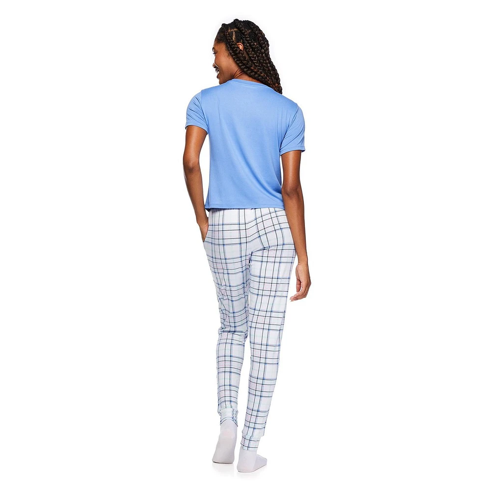 No Boundaries Women's Pajama 2-Piece Set