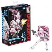 Transformers Toys Studio Series 86-16 Deluxe The Transformers: The Movie Arcee Action Figure - 8 and Up, 4.5-inch