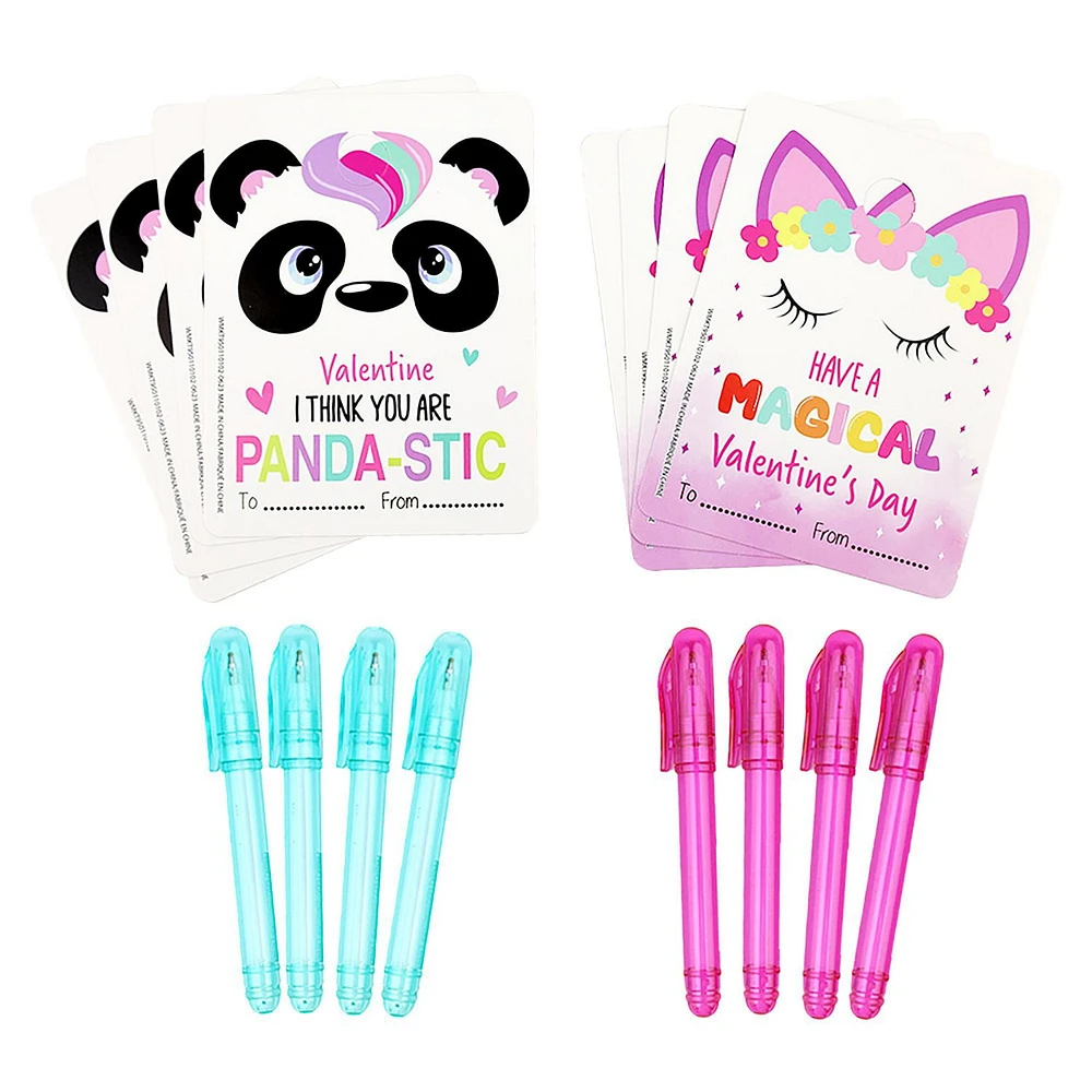 8 MINI STYLOS