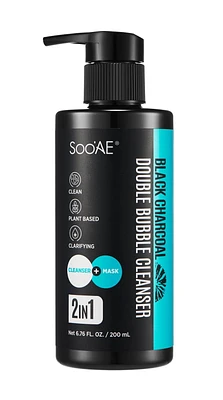 Soo'AE Black Charcoal Double Bubble Cleanser