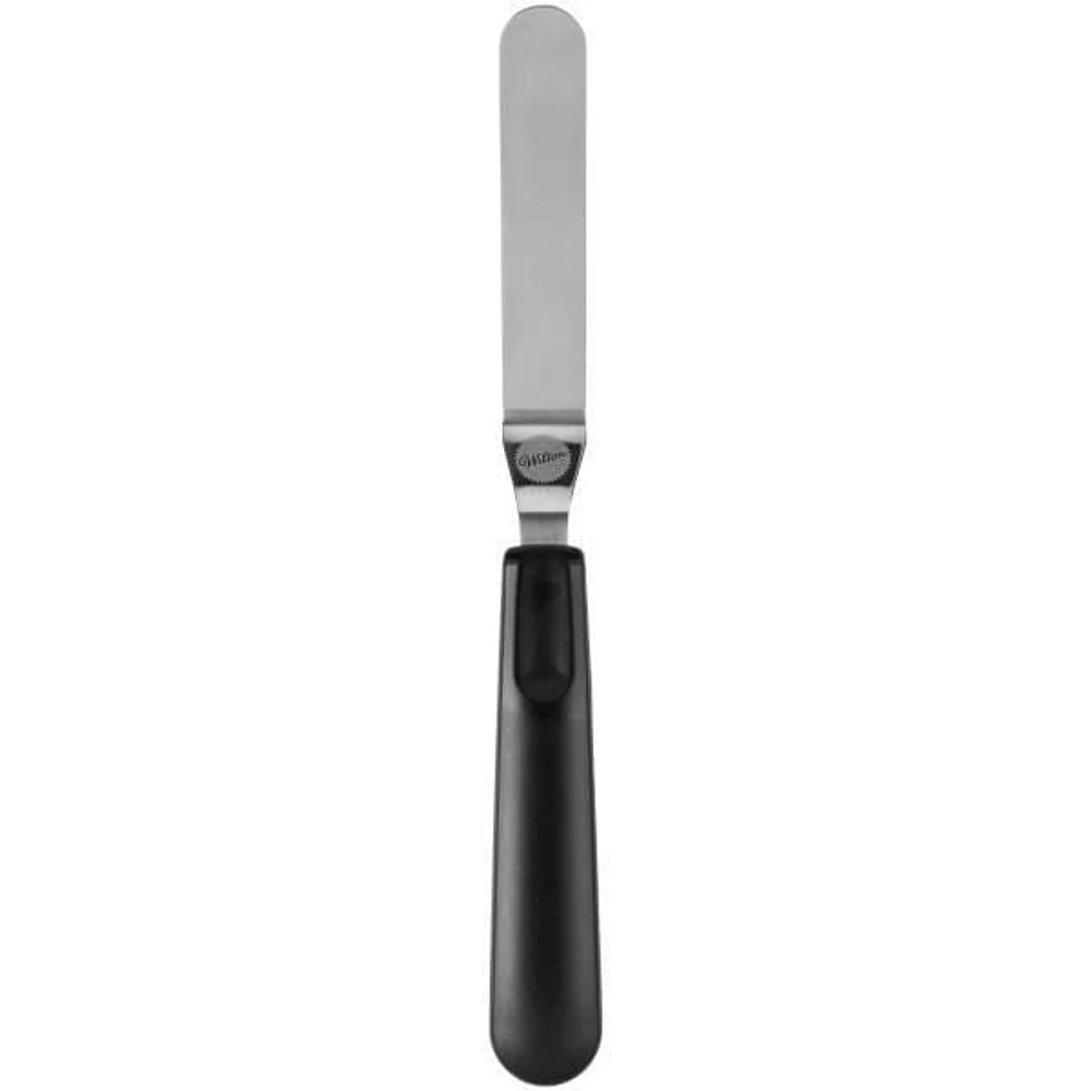 Wilton Black Angled Icing Spatula, 22.8 cm (9 In)