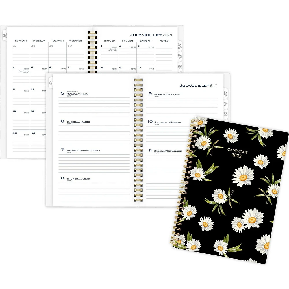 Cambridge Daisy 18-Month Medium Planner