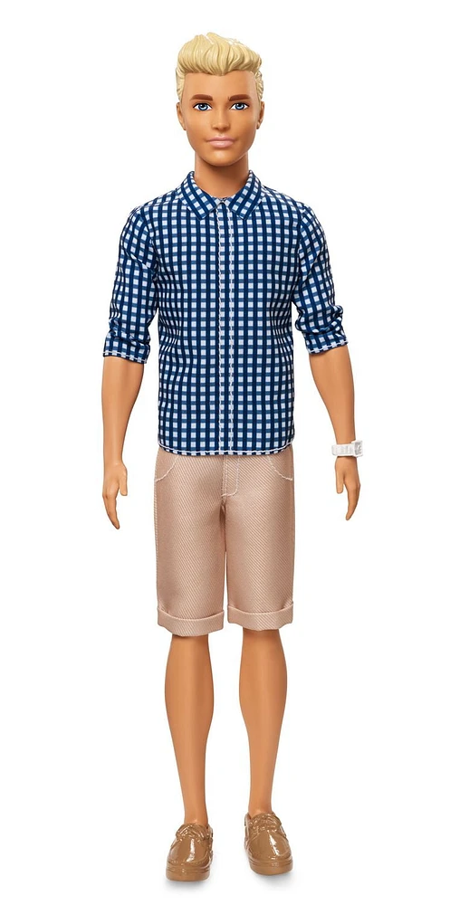 Barbie Ken Fashionistas Preppy Check Doll - Original