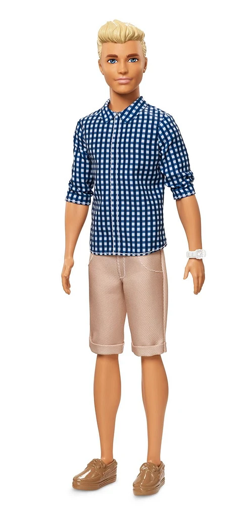 Barbie Ken Fashionistas Preppy Check Doll - Original