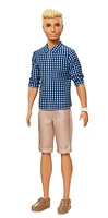 Barbie Ken Fashionistas Preppy Check Doll - Original