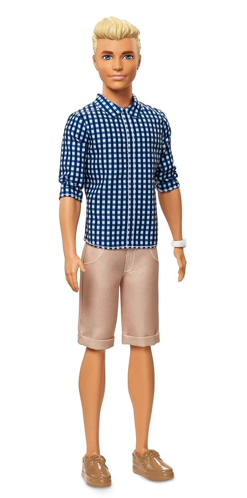 Barbie Ken Fashionistas Preppy Check Doll - Original