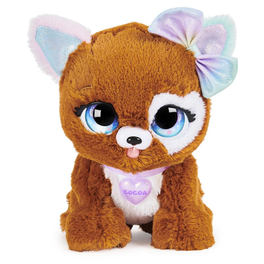 Present Pets, Glitter Puppy Interactive Plush Pet Toy