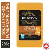 Balderson Double Smoked Cheddar Cheese, 250g
