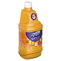 Swiffer WetJet Multi-Purpose Floor and Hardwood Liquid Cleaner Solution Refill, with Febreze Sweet Citrus & Zest, 1.25 L