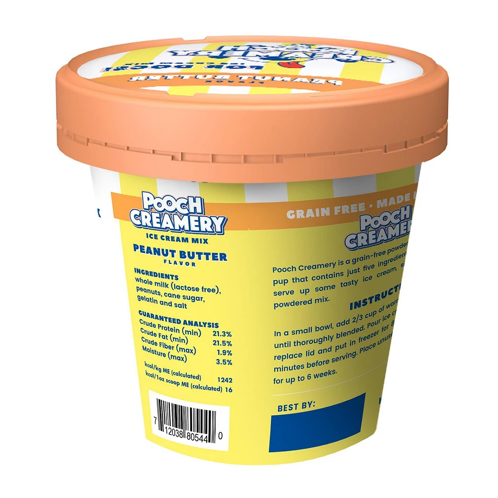 Pooch Cake Basic Starter Pack Plus - Peanut Butter Cake Mix and Peanut Butter Ice Cream Mix