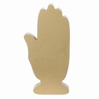 8inch Halloween Themed Purple Wood Hand For Halloween Indoor Decorations