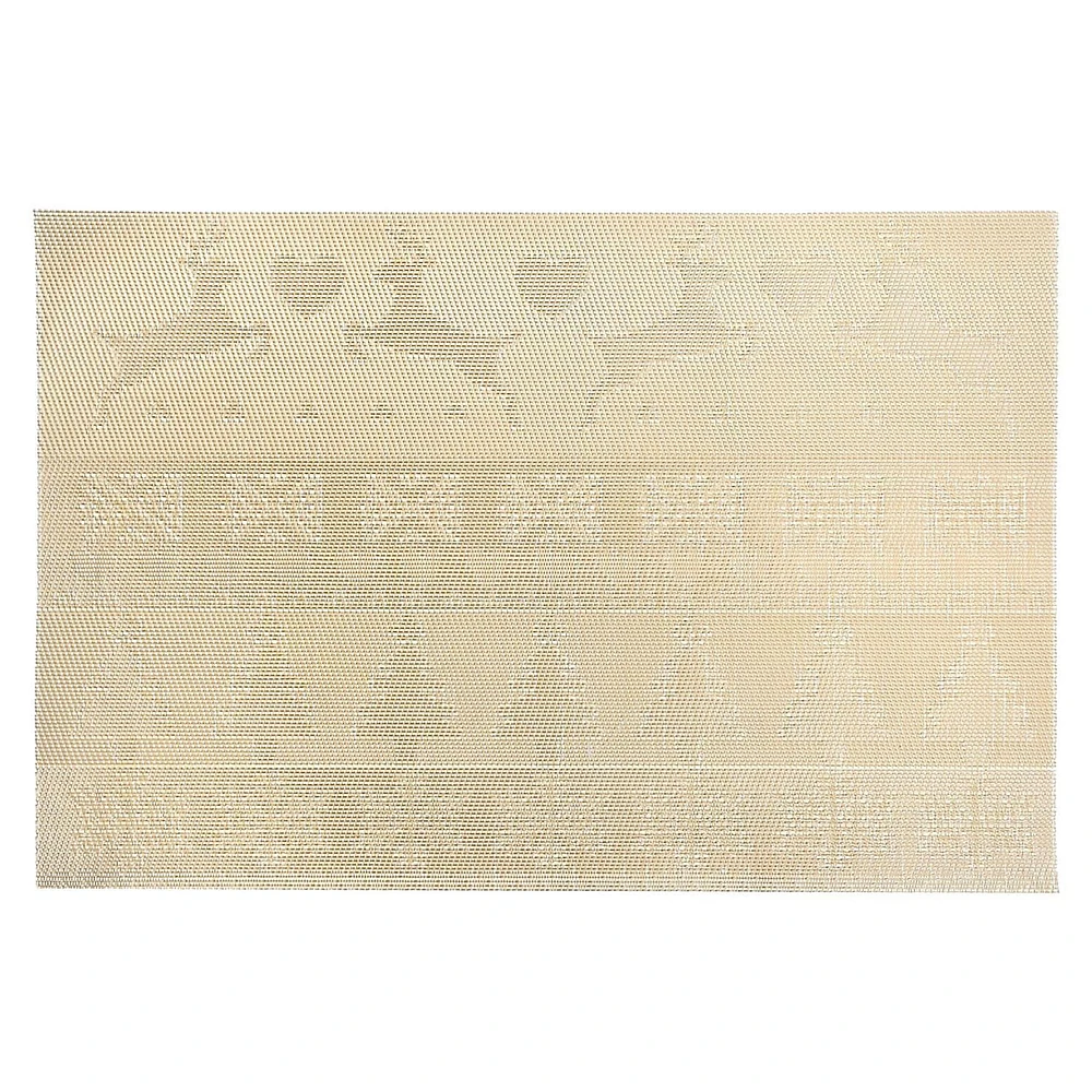 Vinyl Placemat (Reindeer And Tree) (Gold) - Set of 12