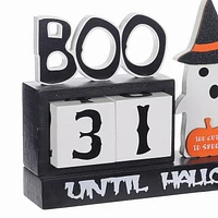 9.5inch Halloween Themed Ghost Calendar For Halloween Indoor Decorations