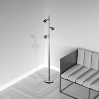 Dainolite 625LEDF-SC Satin Chrome Floor Lamp