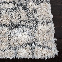 Safavieh Fontana Bayram Abstract Geometric Plush Shag Area Rug