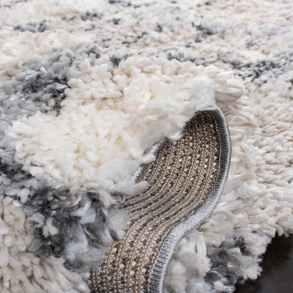Safavieh Fontana Bayram Abstract Geometric Plush Shag Area Rug
