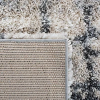 Safavieh Fontana Bayram Abstract Geometric Plush Shag Area Rug