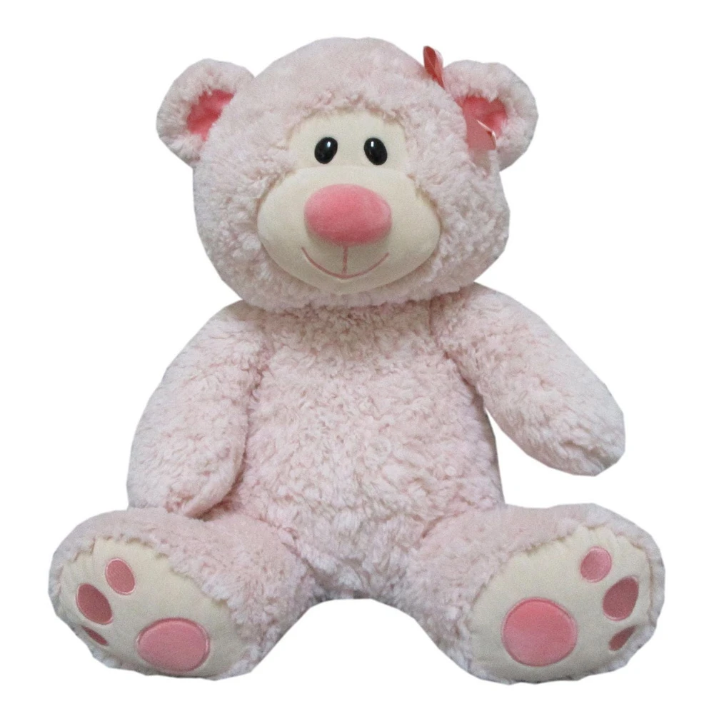 Kid Connection Pink Cuddly Teddy Bear Plush, 18" Plush Teddy, ages 3+