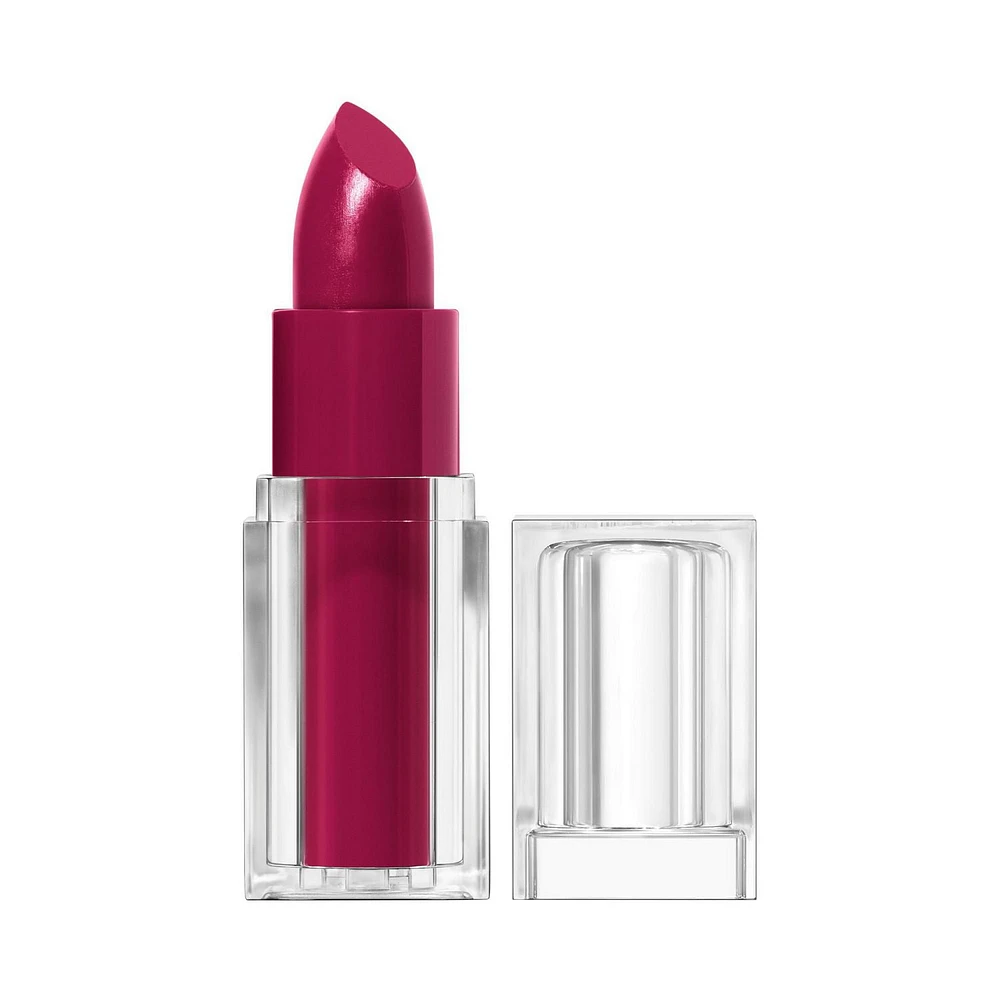 Clean Lip Color, Satin Finish, 24-Hour Wear, Squalane, Avocado & Aloe, Carmine-Free, Non-Drying, creamy