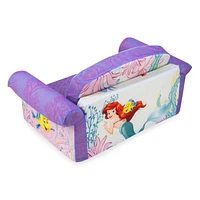 Marshmallow Furniture, Children's 2-in-1 Flip Open Foam Sofa, The Little Mermaid, by Spin Master