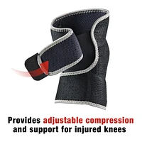 Tensor™ Adjustable Compression Knee Support, black, adjustable, Knee Support