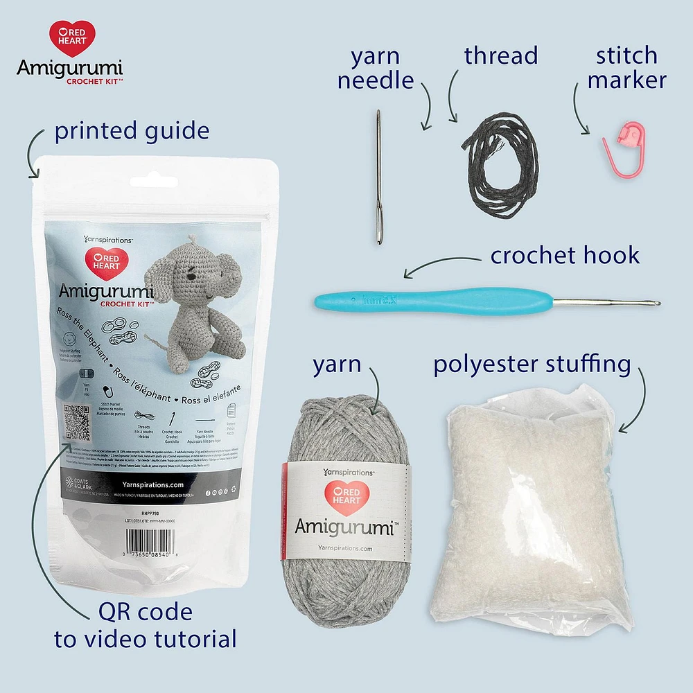 Red Heart™ AMIGURUMI Crochet Collection Kit