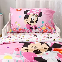 Disney Minnie Mouse 3-Piece Toddler Bedding Set