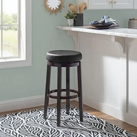 Alma Black Bar Stool