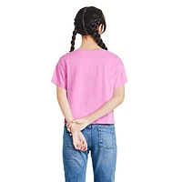 Hello Kitty Girls' Boxy Crop Tee