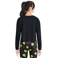 The Grinch Girls' Long Sleeve Tee, Sizes XS-XL