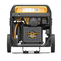 FIRMAN WH03662OF Dual Fuel Inverter Portable Generator 4500/3650W Electric Start Open Frame CO Alert