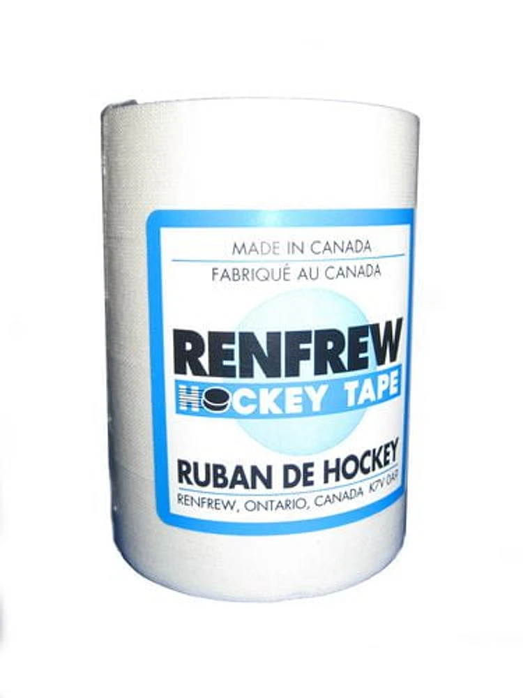 Renfrew Pro White Hockey Tape - Pack of 4, White stick tape, 4 pack